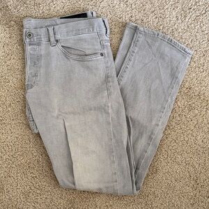 Men's Slim Fit Gray Jeans